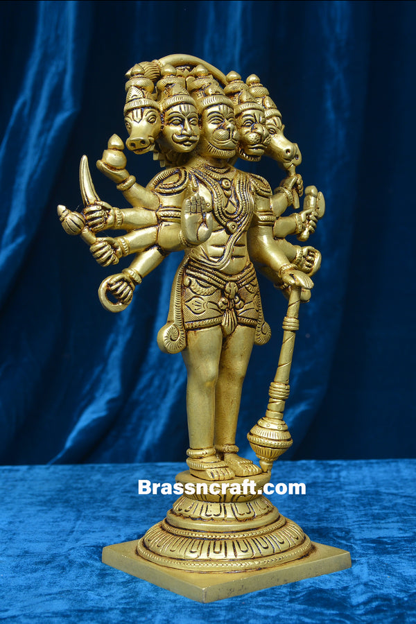 Standing Panchmukhi Base Hanuman Idol