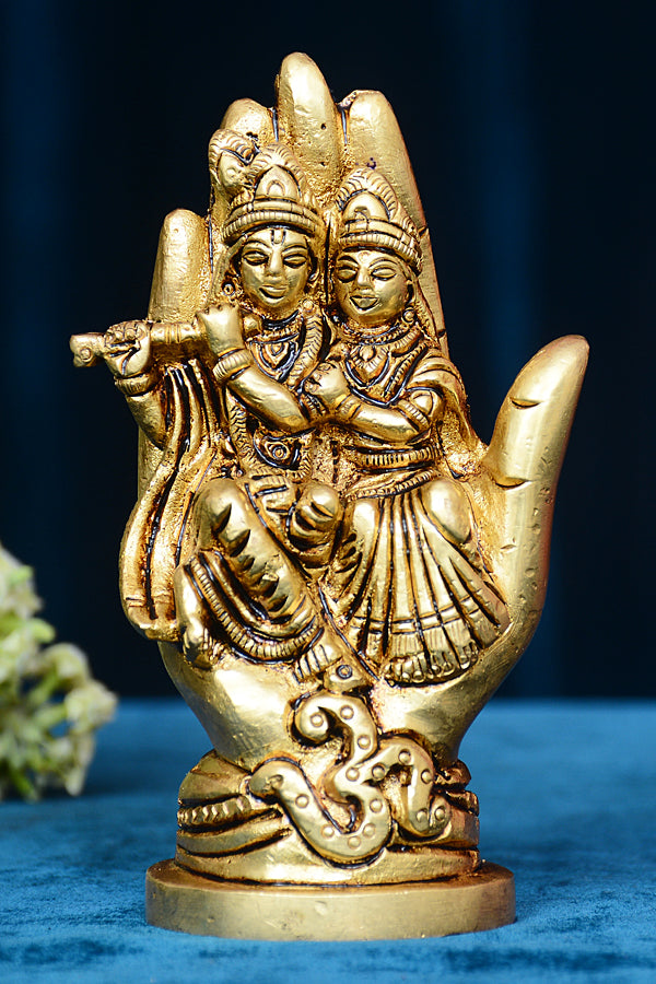 HAND SITTING RADHA KRISHNA