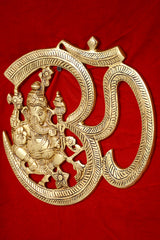 OM GANESH HANGING PLATE