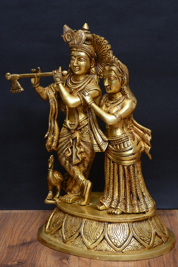 RADHA KRISHNA ROUND BASE