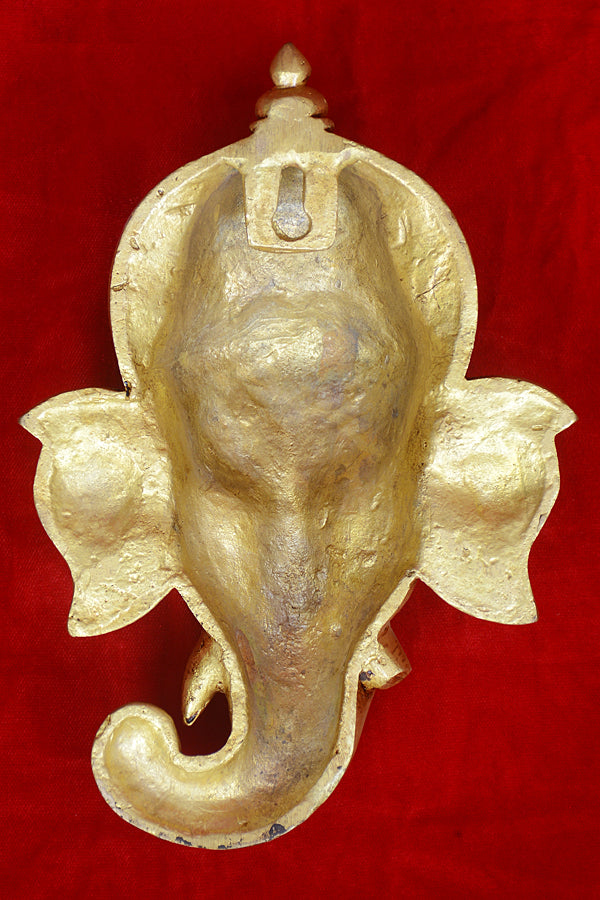 GANESH HEAD WITH DEVI SHANKH CHAKRA