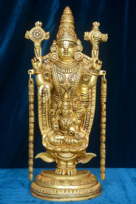 TIRUPATI BALAJI WITH SITTING PADMAWATI