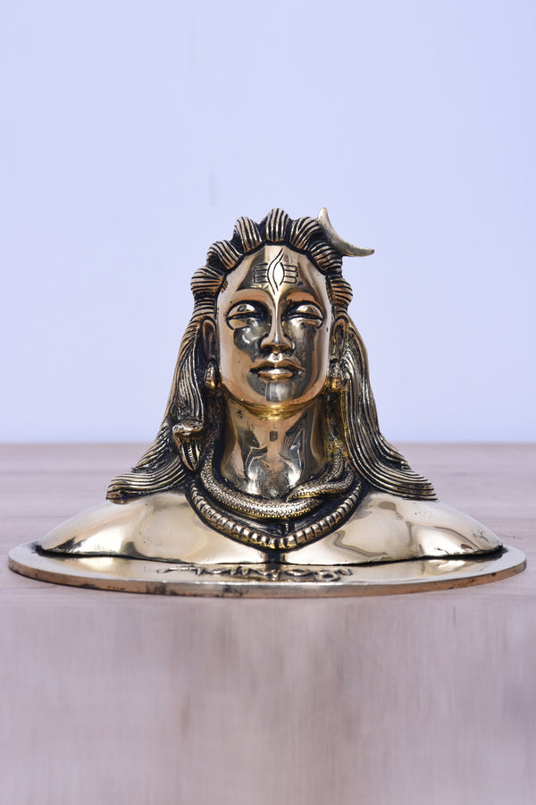 ADIYOGI WITH PLATE