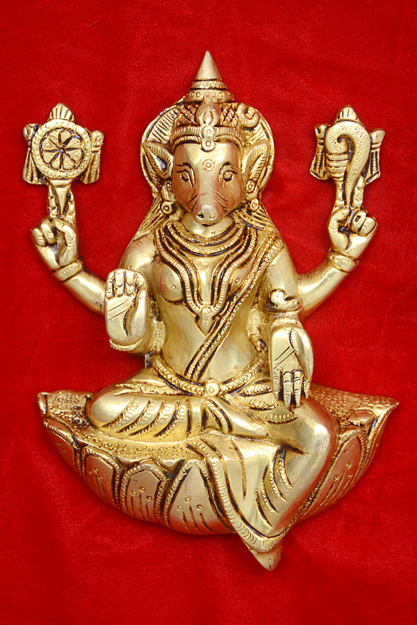 HANGING KAMAL VARAHI WITH SHANKH CHAKRA