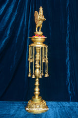 Standing Garun Lamp With Chain Bells