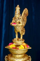 Standing Garun Lamp With Chain Bells