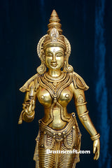 Standing Square Base Shiva Parvati