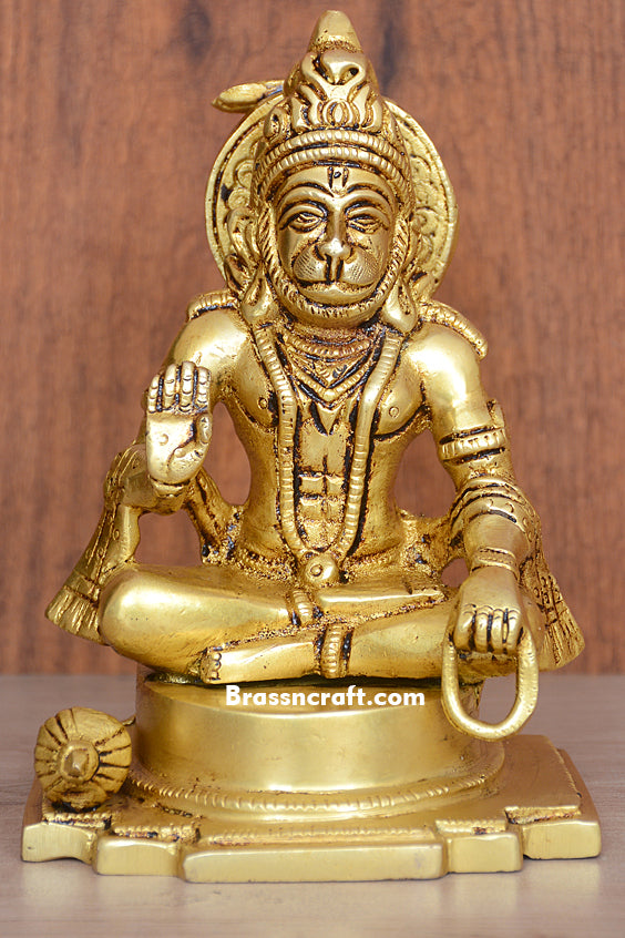 Sitting Base Hanuman Ji