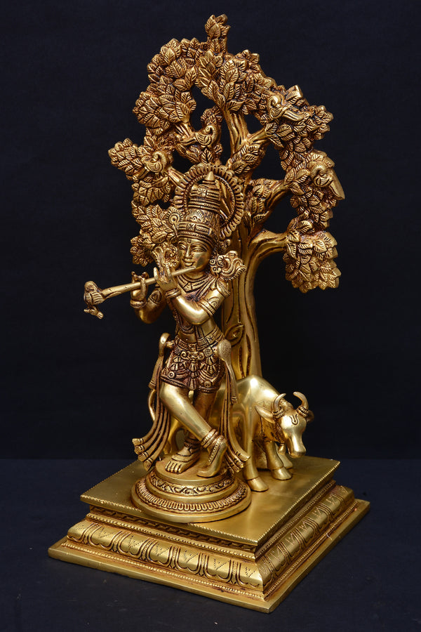 TREE COW KRISHNA JI