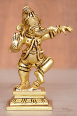 Standing Dancing Ganesh With Base