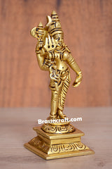 Standing Ardhanarishvara With Square Base