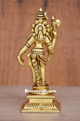 Standing Ardhanarishvara With Square Base