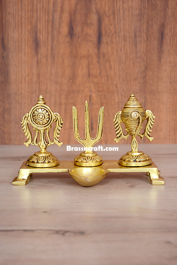 Shank Chakra Namah Deepak On Same Base