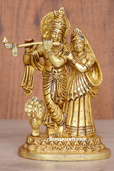 Oval Base Radha Krishna