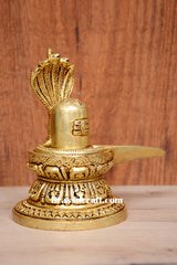 Brass Sheshnag Shivling
