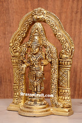 Tirupati Balaji Brass Statue