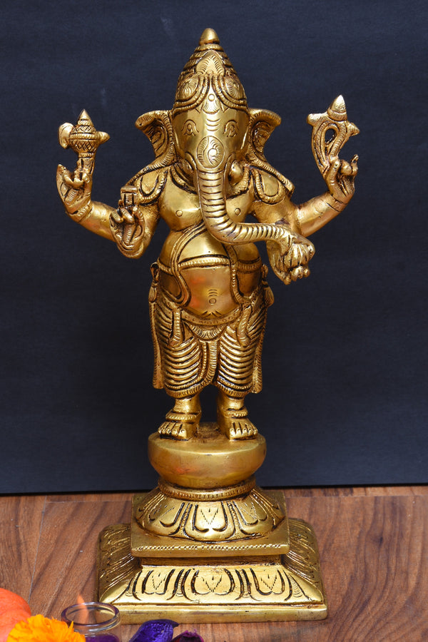 STANDING DOUBLE CHOKI GANESH