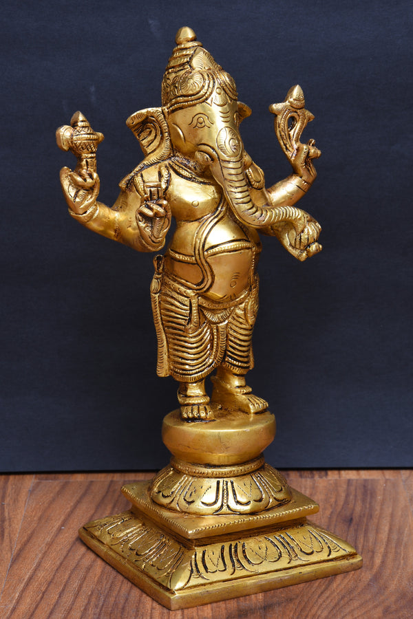 STANDING DOUBLE CHOKI GANESH