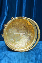 Handle Dasavatar Brass Basket