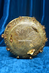 Handle Dasavatar Brass Basket
