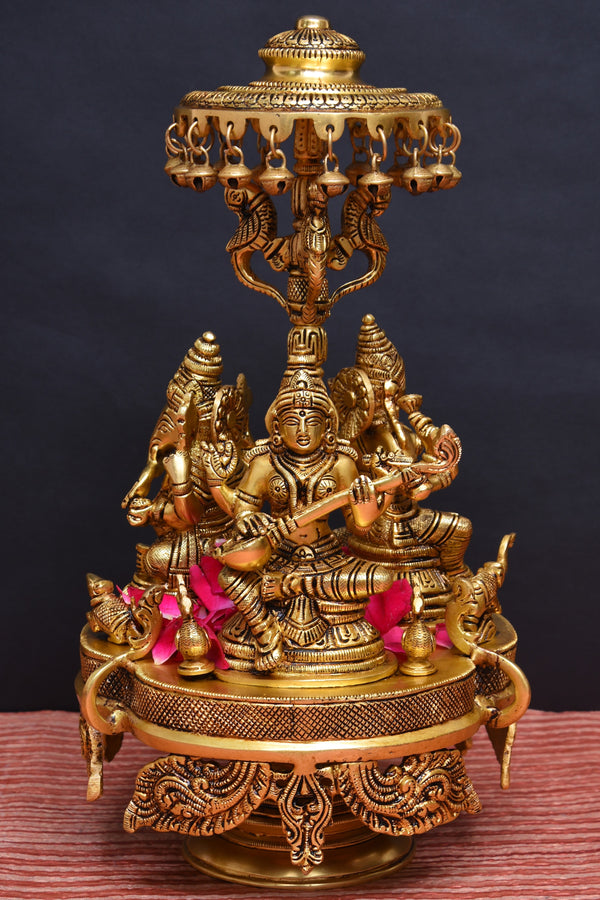 REVOLIND ROUND LAXMI GANESH SARASWATI