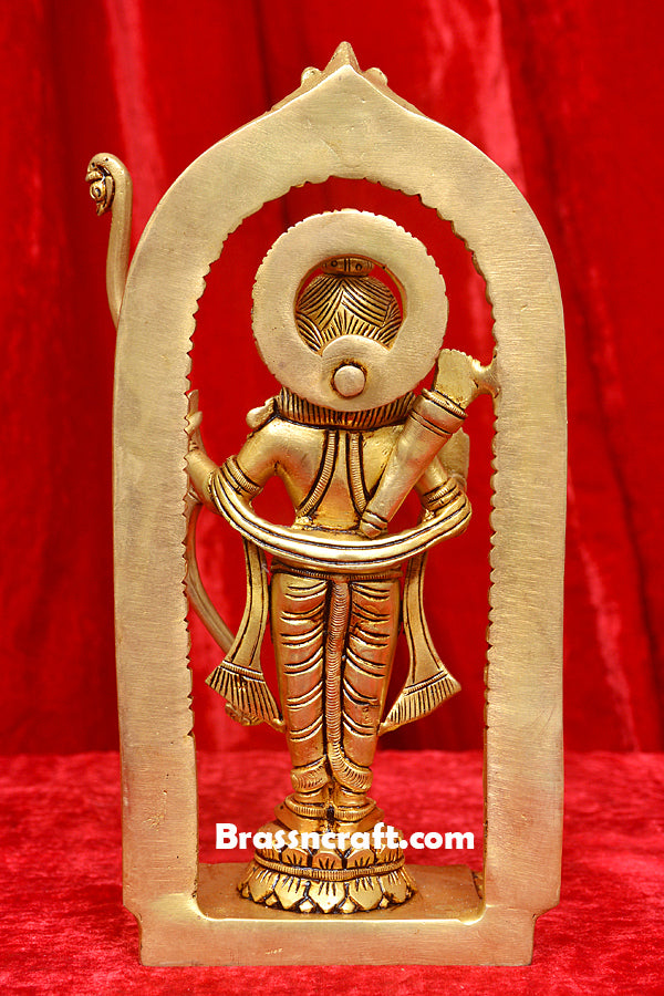 Brass Ram Idol Without Dashavatar