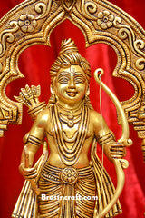 Brass Frame Ram Idol