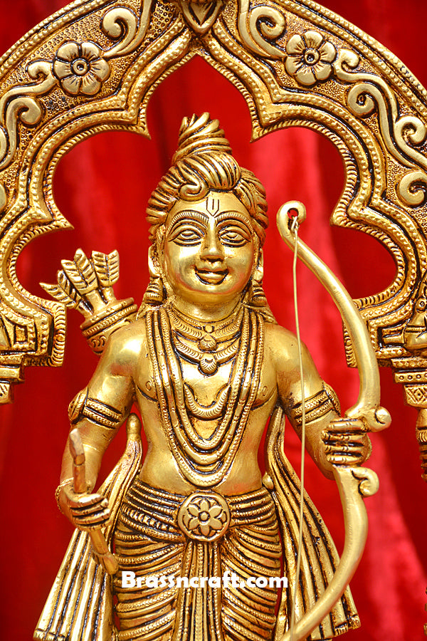 Brass Frame Ram Idol