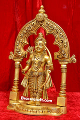 Brass Frame Ram Idol