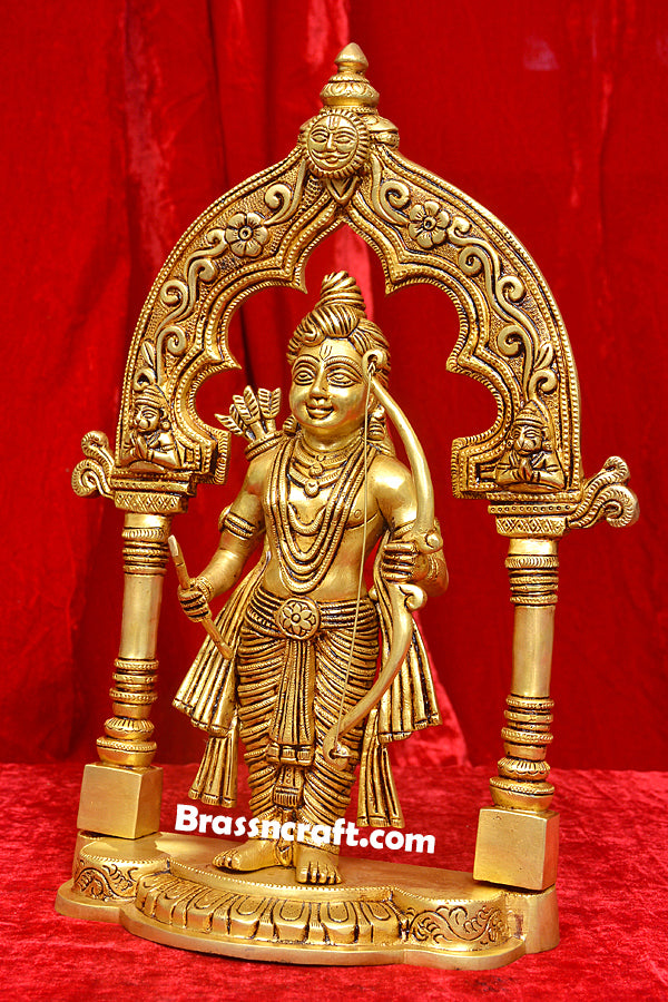 Brass Frame Ram Idol