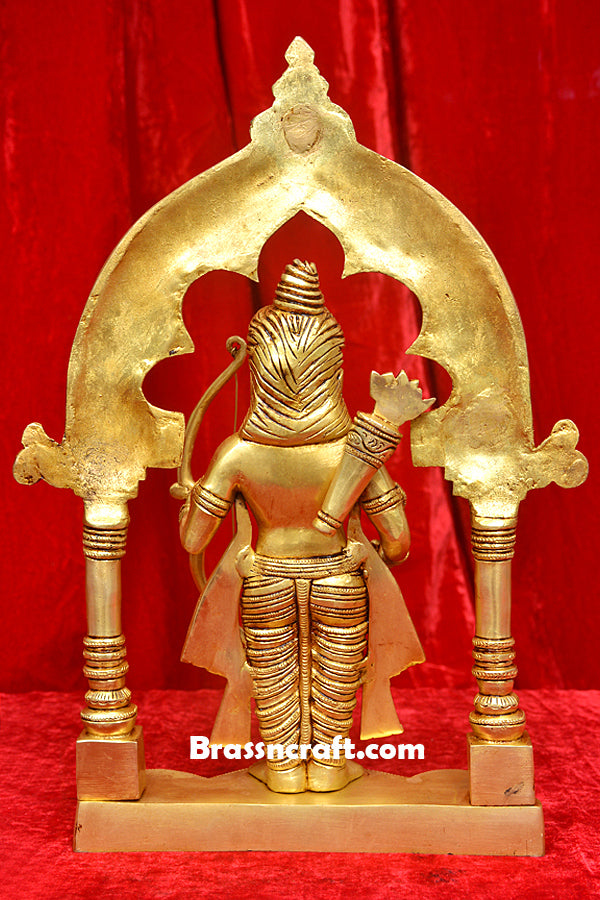 Brass Frame Ram Idol