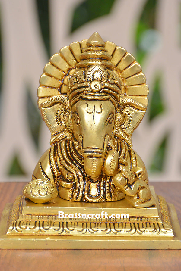 Half Body Ganesha Idol