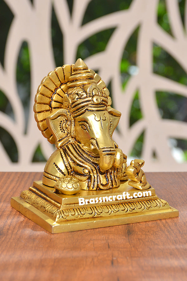 Half Body Ganesha Idol