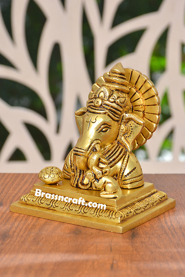 Half Body Ganesha Idol