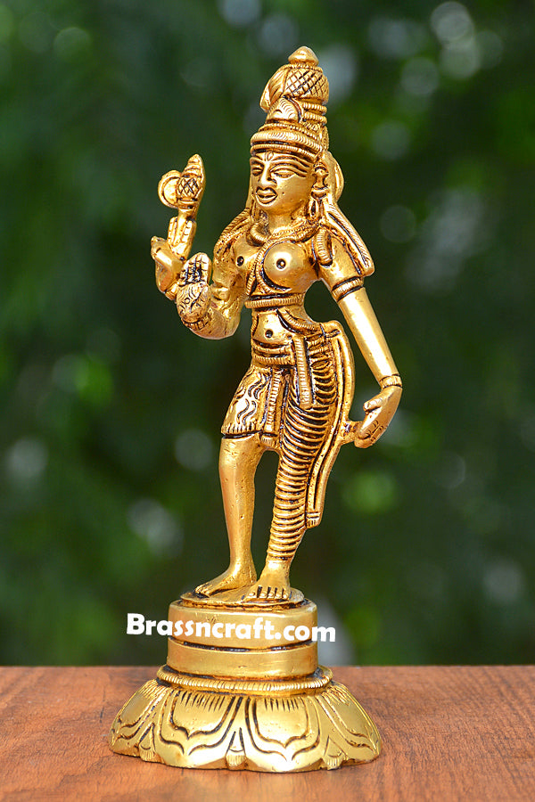 Brass Ardhnareshwar Idol