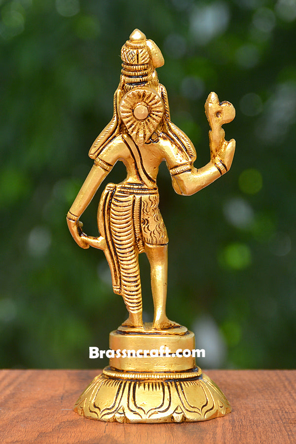 Brass Ardhnareshwar Idol