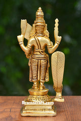 Brass Standing Murugan Idol