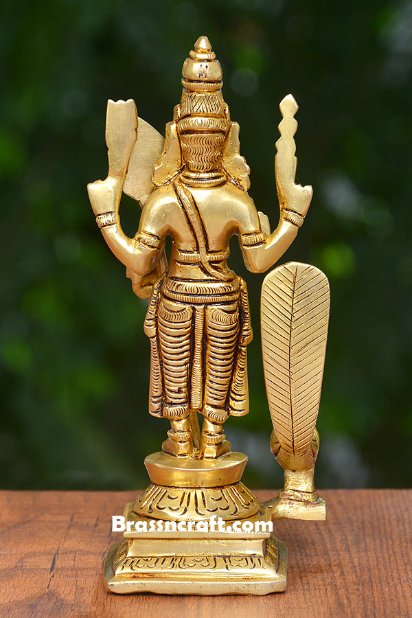 Brass Standing Murugan Idol
