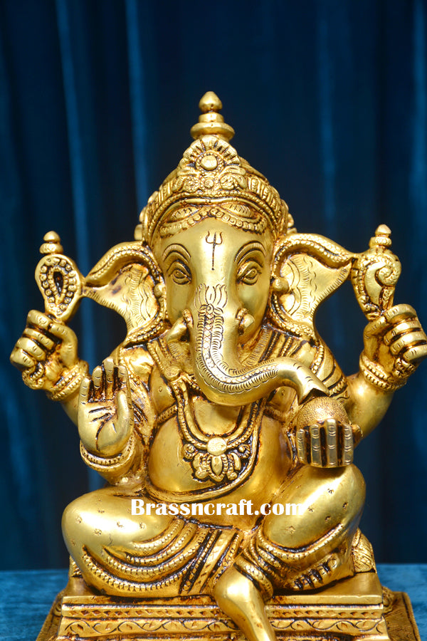 Sitting Ganesh Idol