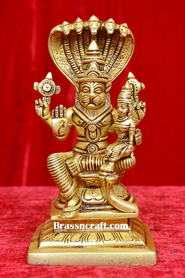 Narsimha Laxmi Sitting Idol
