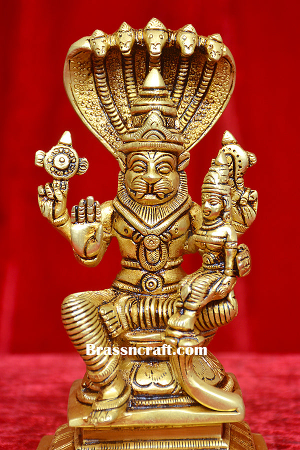 Narsimha Laxmi Sitting Idol