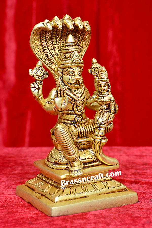 Narsimha Laxmi Sitting Idol