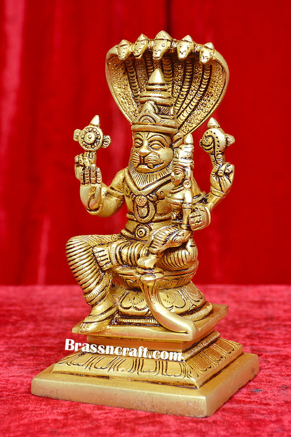 Narsimha Laxmi Sitting Idol