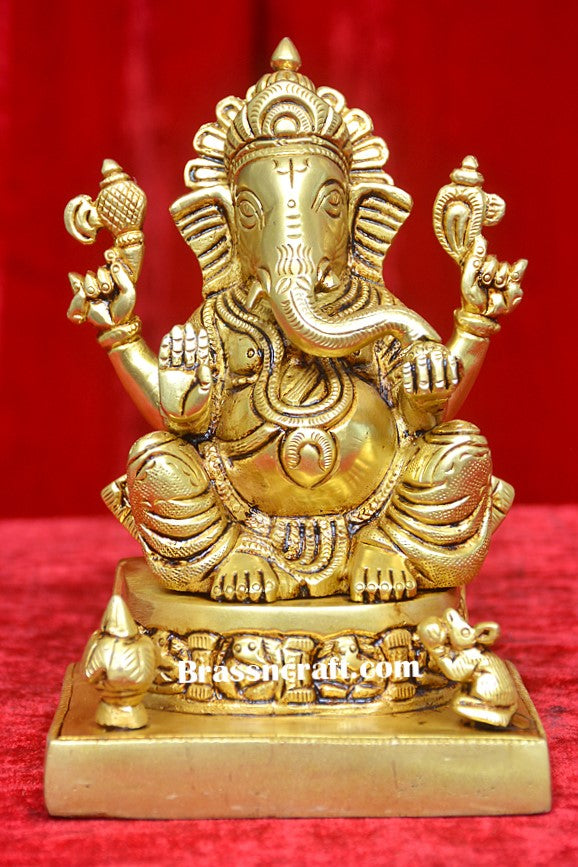 Sitting Ganesh Idol