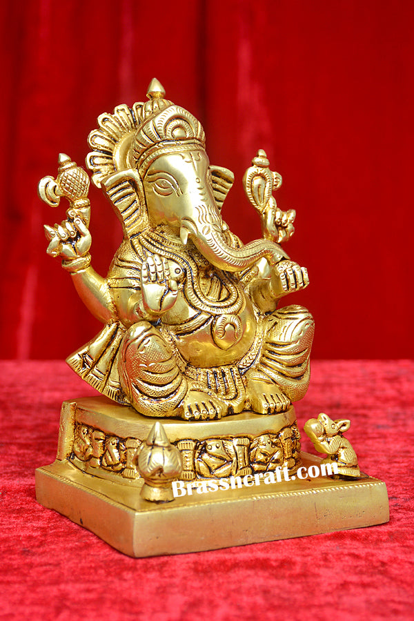 Sitting Ganesh Idol