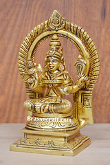 Brass Frame Kamakshi