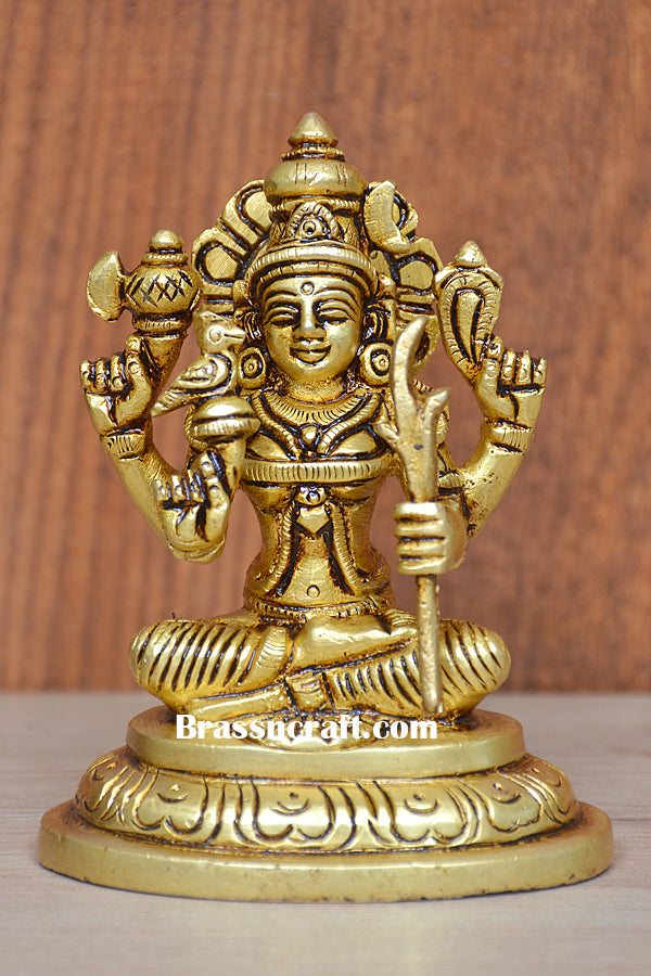 Brass Kamakshi Idol