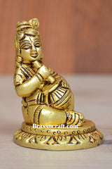 Brass Matki krishna
