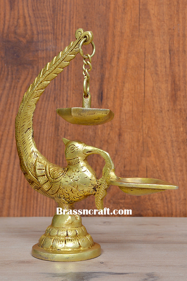 Brass Anna Hanging Tail Deepak
