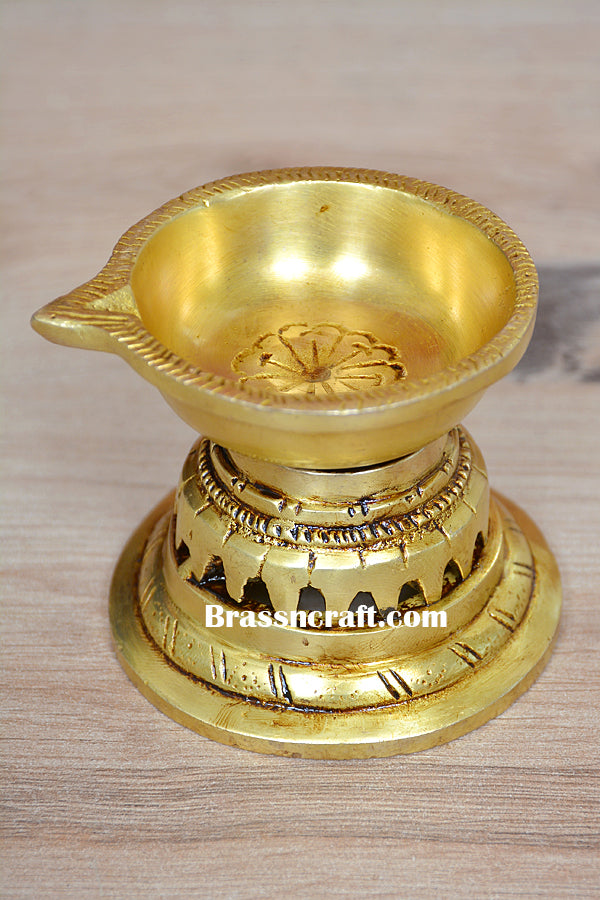 Round Base Single Baati Deepak